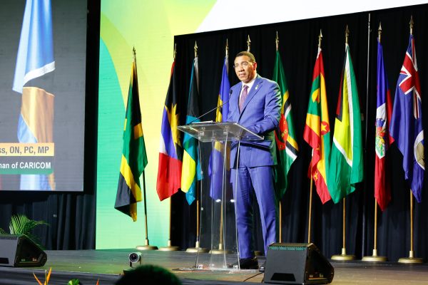 Prime Minister Andrew Holness delivers a bold vision for CARICOM’s future at the 49th Heads of Government Conference Prime Minister Andrew Holness delivers a bold vision for CARICOM’s future at the 49th Heads of Government Conference